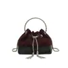 Bolso de Mano Estilo Coreano para Mujer 2025 Nueva Moda Bolso de Cadena Versátil Bolso Cubo Casual Bolso Cruzado de Hombro Único de Nicho