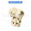 Collet eléctrico táctico deslizador de espina de pescado accesorios de riel de casco base de clip cuadrado linterna exterior ángulo ajustable