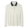 Camisa Polo de Manga Larga con Solapa para Catering de Té con Leche Camisa Cultural Personalizada Camisa Publicitaria Ropa de Trabajo Personalizada para Empleados Estampada con Logo