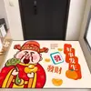 Alfombra de Terciopelo Cristal para Puerta, Resistente a las Manchas y Fácil de Cuidar, Felpudo Antideslizante, Felpudo para la Entrada del Hogar, Felpudo para Quitar el Polvo