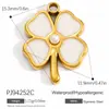 Yuhui Accesorios para Joyería DIY de Acero Inoxidable Transfronterizos Elementos Marinos Estilo Playa Colgante de Animal Pequeño con Pedrería en Forma de Corazón