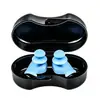 Nuevos Tapones para los Oídos para Nadar, Tapones de Silicona de Alta Elasticidad, Set Profesional Impermeable de Tres Capas para Nariz y Oídos, Tapones Espirales Reductores de Ruido en Caja
