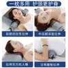 Almohada Inflable de Masaje Cervical Calefactable Herbal con Almohada de Soporte para Cuello Desmontable para Dormir, Almohada de Masaje Calefactable Eléctrica