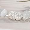 2023 Nueva Moda Pulsera de Piedra Lunar Pulsera de Ojo de Gato Temperamento Personalidad Pulsera Pixiu Regalo Femenino para Mejores Amigas