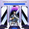 16 Adequado para Protetor de Tela de Celular Apple 15 Pro 17 Película Anti-Espião 13 Alta Definição Anti-Espionagem iPhone 14 Película de Vidro Temperado Atacado