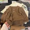 [Súper suave y amigable con la piel, calidad Grado A] Camiseta interior de otoño con temática de bosque para niños, camiseta de manga larga informal para niños, unisex