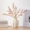 Shumen Simples Criativo Decorativo Moderno Creme Cerâmica Vaso Flores Secas Flores Sala de Estar Corredor Casa Nova Ornamentos de Flores