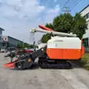 Colheitadeira de Colza Autopropelida 102 Cavalos de Potência Trigo Arroz Soja Colheitadeira Multifuncional Colheita e Debulha Tudo em Um
