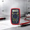 Multímetro DT33B Retención de Datos Pantalla Retroiluminada Con Zumbador Con Estuche Protector Prueba de Batería Weihua Electronics