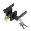 Fechadura de Três Barras para Porta Externa de Serviço Pesado Fechadura de Porta Externa Fechadura de Porta de Armário Porta de Casa Porta de Madeira Comércio Exterior Fechadura Fechadura de Três Barras para Serviço Pesado
