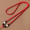 Corda Resistente e Ajustável para Pingente de Jade, Colar para Homens e Mulheres, Cordão Trançado Feito à Mão para Pingente