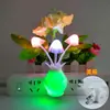 Exclusivo transfronterizo nuevo y exótico granada luminosa Lámpara creativa luz LED lámpara de inducción controlada por luz jarrón lámpara de noche lámpara de pared cuidado