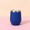 Vasos de Acero Inoxidable para Vino al por Mayor con Tapa, Juego de Vasos Aislados Personalizados, Tazas de Café de Viaje de 12 oz