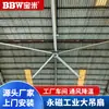 Fabricante Original Ventilador de Teto Industrial Grande de Ímã Permanente 6.1m Oficina de Fábrica Armazém Aeroporto Hotel Ventilador Ventilação e Resfriamento