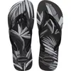 Chinelos Havaianas (masculino) Aloha 39/0 Preto/Cinza