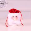 Decoraciones Navideñas Bolsa de Embalaje para Manzana de Nochebuena Bolsa Creativa de Regalo de Manzana de Muñeco de Nieve Regalo Regalo de Navidad