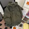 Jaqueta Bonita Masculina Ins High Street Marca da Moda Estilo Hong Kong Estilo Japonês Estilo Harajuku Estilo Coreano Jaqueta Folgada da Moda Primavera e Outono 2025