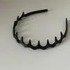 Accesorios Coreanos para el Cabello Diadema Simple con Forma de Ola de Parte Alta para Mujer, Versátil y Elegante, con Dientes para Uso Antideslizante, Adecuada para Lavarse la Cara