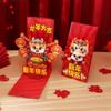 Atacado Ano Novo Festival da Primavera ano dragão ano envelope vermelho novo personalizado impressão criativa dos desenhos animados selo de presente mil yuan telha Lucky Bag