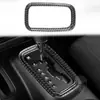Adecuado para modelos Jeep Wrangler 11-17, juego completo de decoración interior de fibra de carbono para el logotipo del volante y el marco del interruptor del aire acondicionado