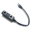 Cable de red uno abierto dos rj45 separador Ethernet RJ45 concentrador Ethernet cable de red uno arrastrar tres