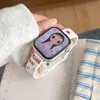 Nueva correa de silicona para reloj Xiaoman Xiaoyu, compatible con Apple Watch Series 12, 11 y 10