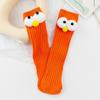Calcetines Ojo para Niños en Colores Brillantes, Colores Sólidos Versátiles, Diseño de Dibujos Animados Lindo, Estilo Apilado para Bebés y Niños Pequeños, Doble Aguja, Talón de Media Caña para Niños