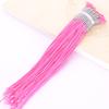 No. 72 llaveros de tres colores falsos de anillo de tiro poco profundos, accesorios de joyería DIY, anillo de tiro, llavero, puesto de pulsera tejida, collar de coronas de anillo