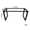 Soporte de Pata de Mesa de Hierro Forjado Pata de Taburete Metal Barra de Pata Columna de Soporte para Barra Pata de Mesa Pata de Mesa de Comedor Pie de Mesa de Escritorio