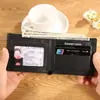 Billetera Corta Nueva para Hombre Transfronteriza, Estilo Horizontal, Estampado de Camuflaje Original, Ranuras para Tarjetas con 80% de Descuento, Billetera Integrada para Dinero y Tarjetas