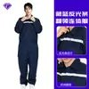 Buzo reflectante con cuello para mecánicos de obras de construcción y trabajadores de reparación de automóviles, resistente al desgaste, resistente a la suciedad, reflectante de alto brillo, personalizable con impresión de logotipo
