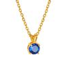 Popular OL estilo elegante natural pedra preciosa zircão pingente de colar design banhado 18k colar moda comutador deve