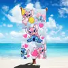 Toalla de Baño con Patrón Microfibra Producto Nuevo Se Puede Bordar J Personalizado Toalla de Playa Toalla Impresión Transfronteriza Dropshipping