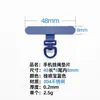 Almohadilla Personalizada Universal Giratoria 360 Grados de Acero Inoxidable para Correa de Teléfono y Clip para Correa de Teléfono Directamente de la Fábrica
