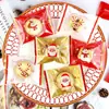 Saco de Embalagem de Natal Máquina de Biscoitos Saco de Selagem Assar Bolo Floco de Neve Saco de Embalagem de Confeitaria Saco de Embalagem de Nougat e Doces