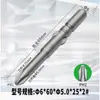 Punta de Destornillador en Forma de Cruz de 6 mm Acero Ts2 Grado Industrial Fuerte Magnética Templada Destornillador en Forma de Cruz Eléctrica Fuerte Magnética Broca para Taladro Venta al por Mayor