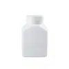 Botella de Empaque Sólido Cuadrada Plana 500ml Botella de Cápsula Espesa Botella de Tableta de Aceite de Pescado 1000ml Botella de Reactivo de Muestra