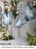 Arreglos de Paisajismo de Mariposas Tridimensionales, Decoraciones de Fondo para Bodas, Escaparates, Adornos y Accesorios para Exteriores