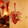 Decorações de Ano Novo para a Porta de Entrada, Frutas da Sorte, Enfeites de Frutas Vermelhas, Dia de Ano Novo, Ano Novo Chinês, Decorações do Festival da Primavera, Montagem de Atmosfera Festiva