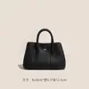 Bolsa de Jardim Mini High-End Couro Bovino de Primeira Camada Versátil Couro Genuíno High-End Luxo Acessível Nicho Bolsa de Ombro Transversal