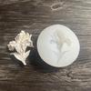 Flor de Hibisco Iris Rosa Flor de Osmanthus Molde de Silicona Molde de Yeso para Aromaterapia Molde Decorativo