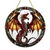 Direto da Fábrica Transfronteiriço Temu Novo Produto Série Estilo Boêmio Discos Decorativos Coloridos de Acrílico para Interior e Exterior