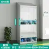 Gabinete de Zapatos de Almacenamiento para Empleados Acero Inoxidable Tapa Inclinada Taller de Purificación Libre de Polvo Estéril Fábrica de Alimentos Gabinete de Desinfección Ultravioleta