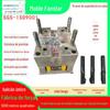 Molde de injeção para equipamento de pesca, rosca, rotação, multi-cavidade, processamento de molde, personalizado, dispensador de novo material, acessórios, molde de plástico