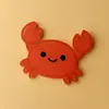 Porta-copos fofos estilo Ins, resistentes ao calor e a altas temperaturas. Porta-copos de acrílico de desenho animado adoráveis disponíveis em estoque com impressão de logotipo