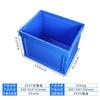Caja de Plástico Plegable para Rotación, Caja Cuadrada Engrosada para Transferencia de Piezas de Automóvil con Tapa, Contenedor Plegable para Logística