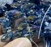 Venta Directa de Fábrica 6X12 Colgante de Gota de Agua de Vidrio Cosido a Mano Cuentas Accesorios para Joyería DIY Cuentas de Gota de Agua con Agujero Horizontal de Cristal