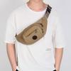 Riñonera de lona para hombre, ideal para deportes al aire libre, montañismo, teléfono móvil, cajero, trabajo, etc.