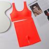 Traje deportivo sin costuras transfronterizo Ropa interior Sujetador deportivo sin aros para niña Chaleco envolvente para el pecho Traje bóxer
