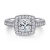 Anillo de Plata S925 con Diamante Simulado Anillo para Mujer Juego de Combinación Anillo Dos en Uno Versátil Moda Nuevo Joyería de Mano Fabricante Dropshipping